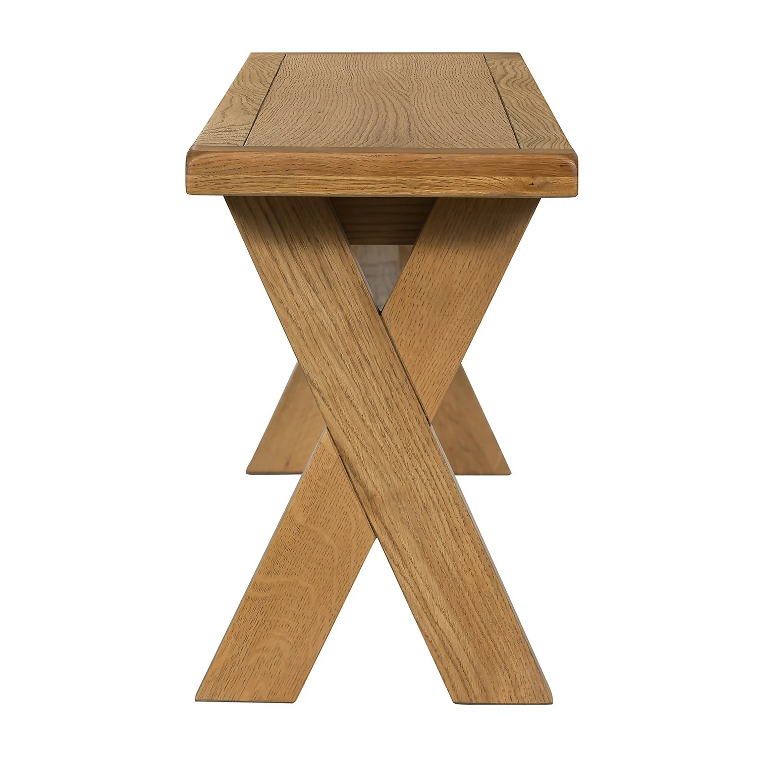 Hocombe Dining Bench - Oak 4 Hocombe Dining Bench - Oak - Image 4