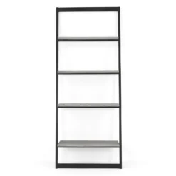 Dalston Grey Ash Ladder Shelf -Furniture Series 12915459 1874885834774860