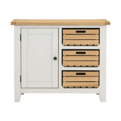 Ashstead Small Sideboard - Oak & Ivory -Furniture Series 12917103 4054897162766709