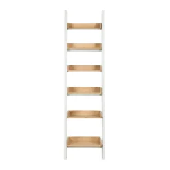 Ashstead Ladder Shelf - Oak & Ivory -Furniture Series 12917109 1414897161904563