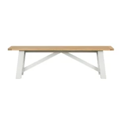 Ashstead Bench - Oak & Ivory 11 Ashstead Bench - Oak & Ivory -Furniture Series 12917114 2104897161400776