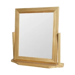 Square Dressing Table Mirror - Pine