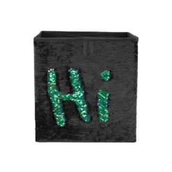 Living Elements Compact Cube Sequin Drawing Insert - Black -Furniture Series 12932943 1704900282375638