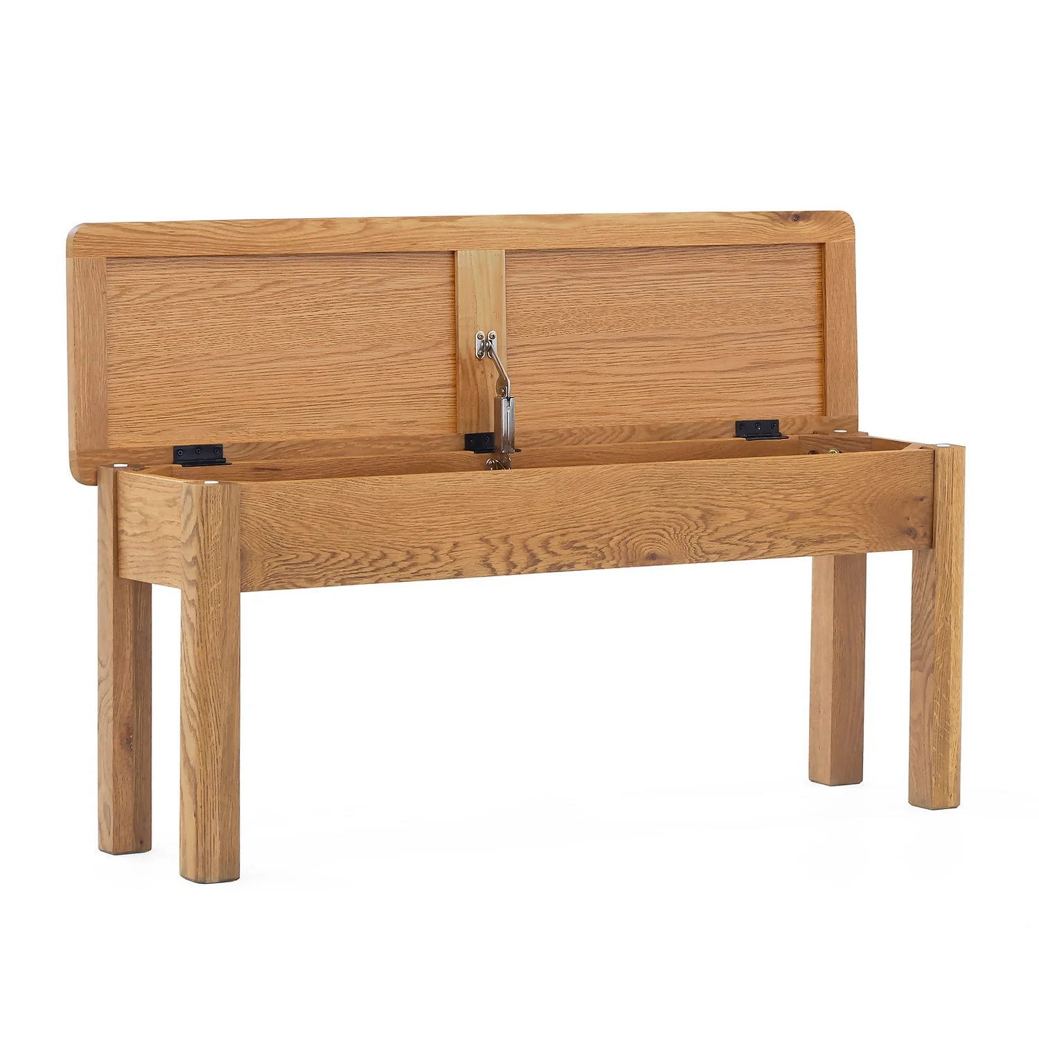 Norbury Storage Dining Bench - Oak 3 Norbury Storage Dining Bench - Oak - Image 3