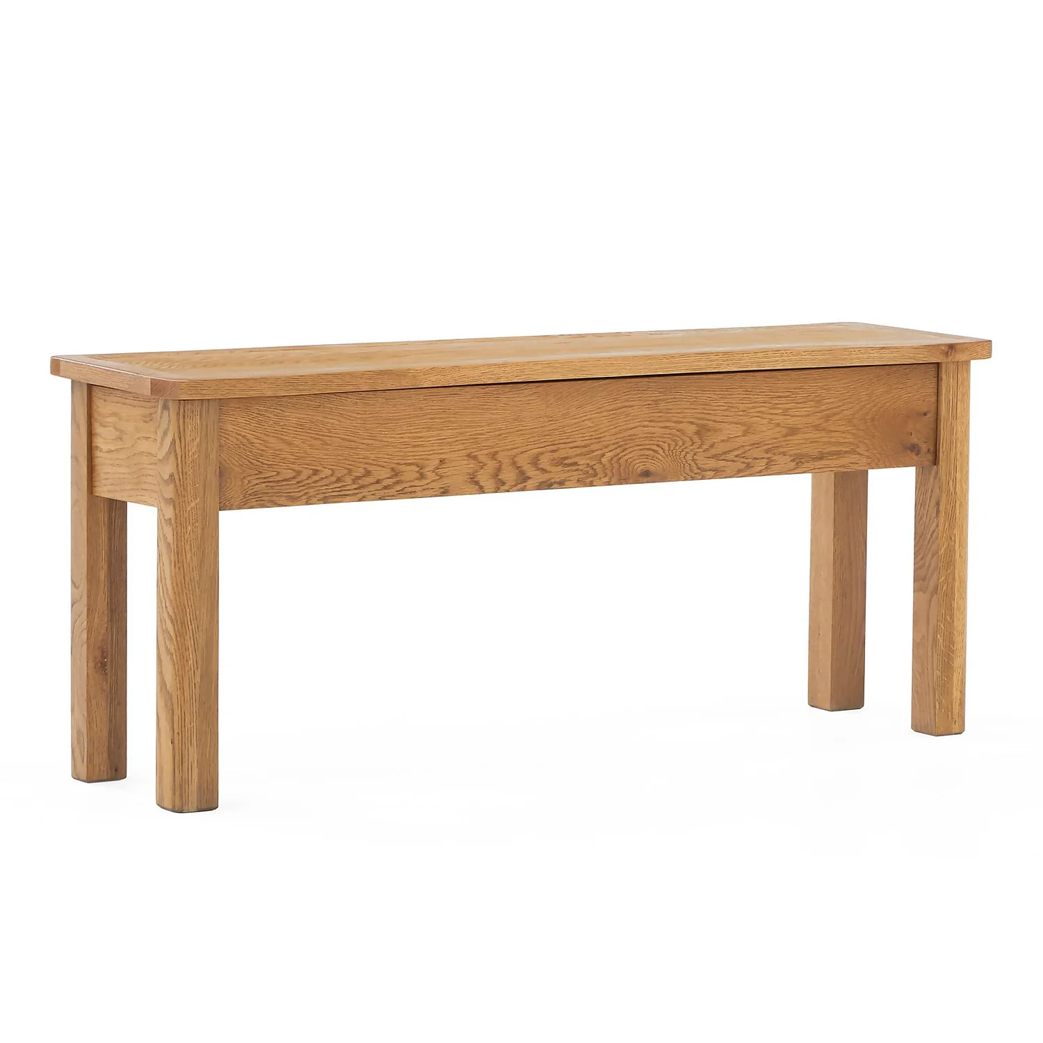 Norbury Storage Dining Bench - Oak 1 Norbury Storage Dining Bench - Oak