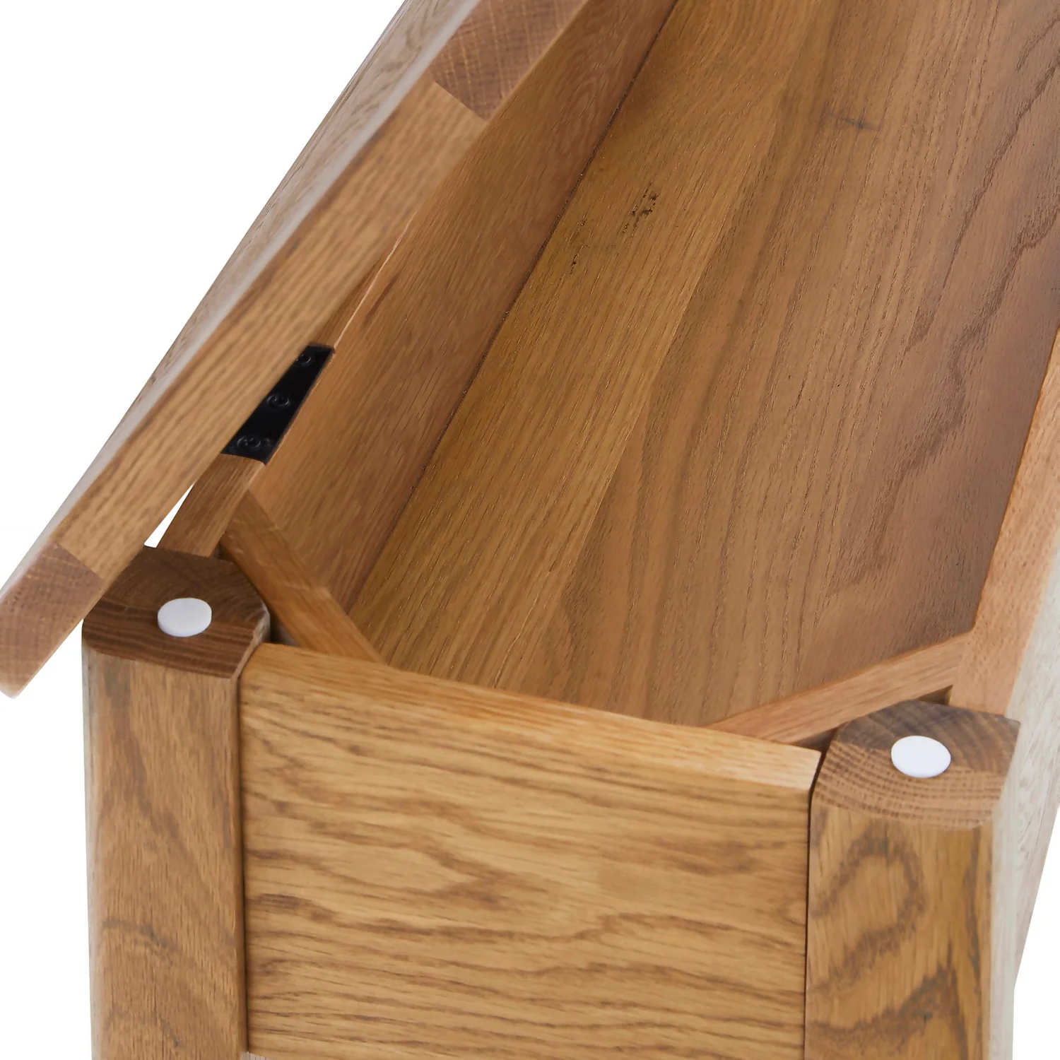 Norbury Storage Dining Bench - Oak 8 Norbury Storage Dining Bench - Oak - Image 8