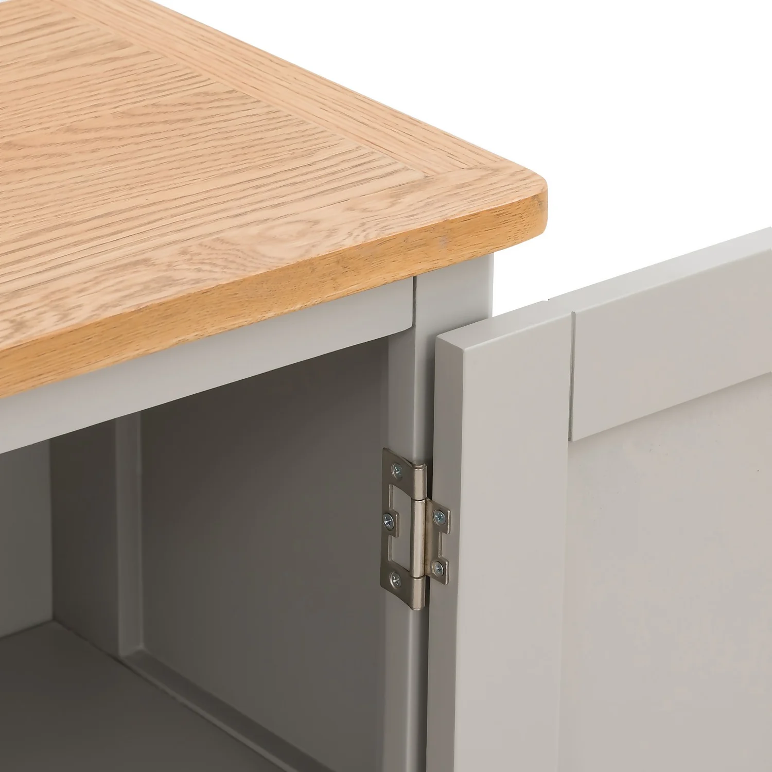 Norbury Petite Cabinet - Grey 8 Norbury Petite Cabinet - Grey - Image 8