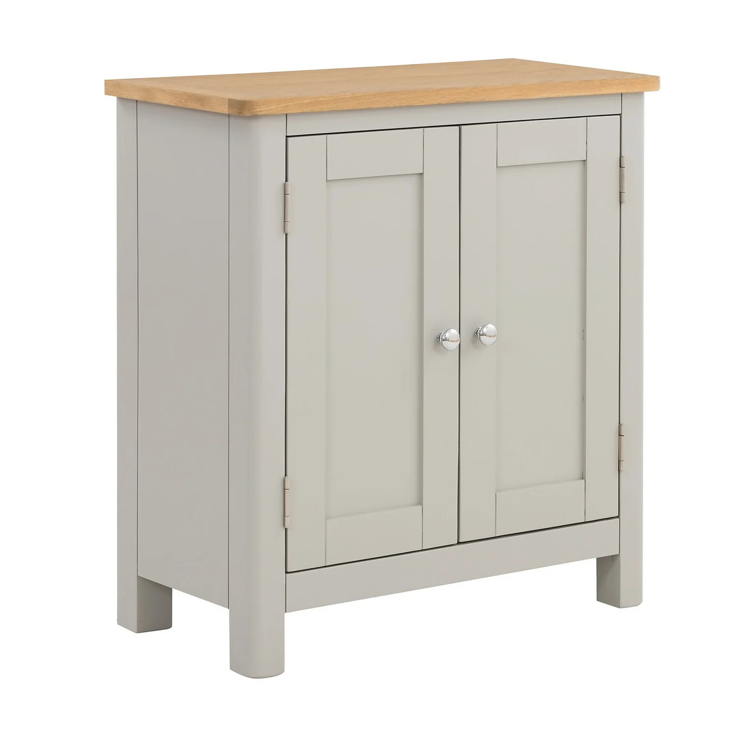 Norbury Petite Cabinet - Grey 1 Norbury Petite Cabinet - Grey