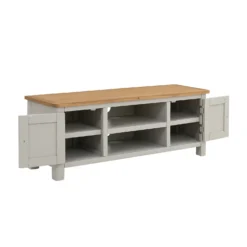 Norbury Wide TV Stand - Grey -Furniture Series 12940856 1484873338403434