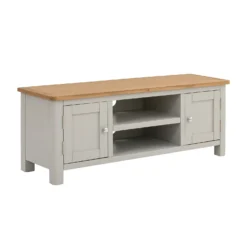 Norbury Wide TV Stand - Grey