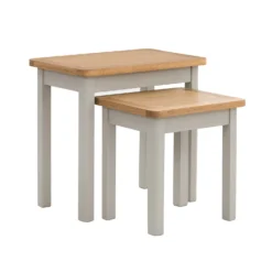 Norbury Nest Of 2 Tables - Grey