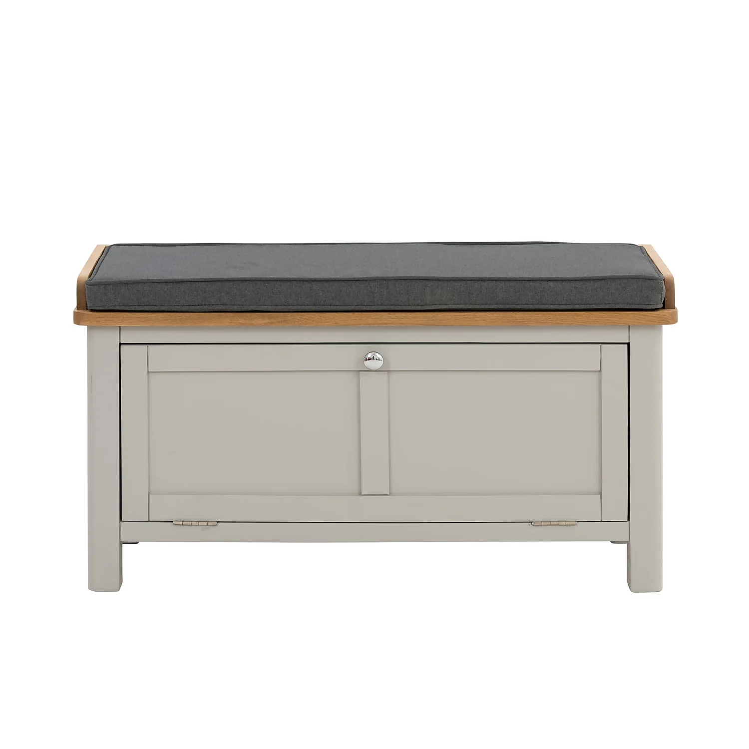 Norbury Hallway Bench - Grey 4 Norbury Hallway Bench - Grey - Image 4