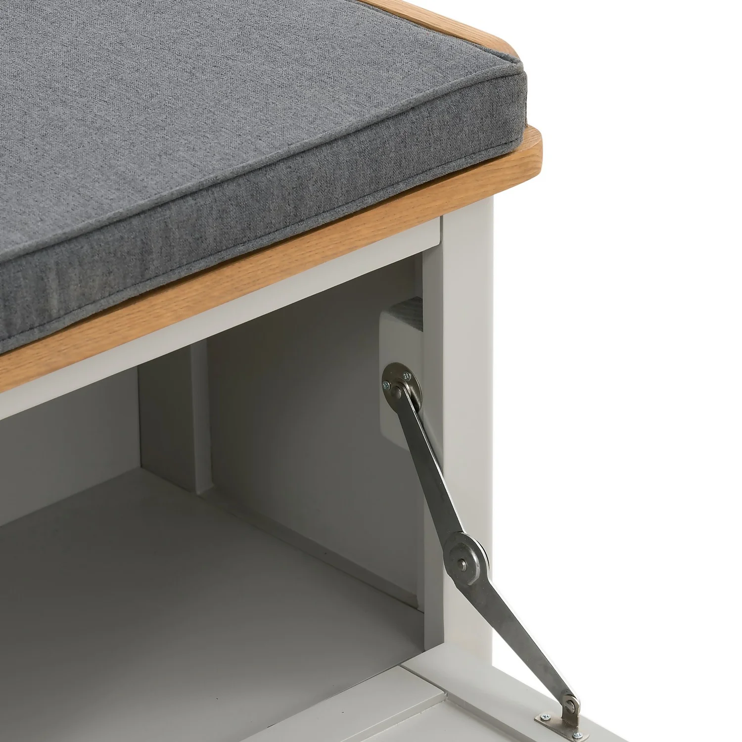 Norbury Hallway Bench - Grey 7 Norbury Hallway Bench - Grey - Image 7