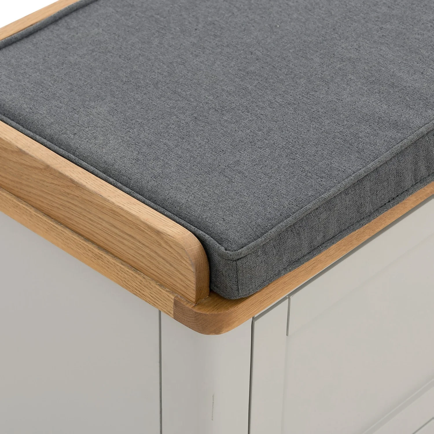 Norbury Hallway Bench - Grey 9 Norbury Hallway Bench - Grey - Image 9