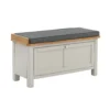 Norbury Hallway Bench - Grey