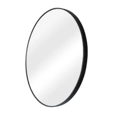 Aluminium Industrial Round Mirror - 80cm -Furniture Series 12949261 9424880376733230