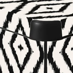 Curver Stockholm Aztec Deco Storage Box - Black & White 22L -Furniture Series 13148482 5084896660050727