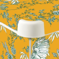 Curver Stockholm Stork Deco Storage Box - Yellow - 22L -Furniture Series 13169628 1784898511880962