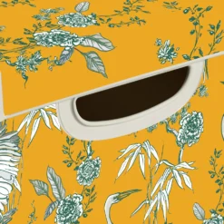 Curver Stockholm Stork Deco Storage Box - Yellow - 22L -Furniture Series 13169628 2764898511836322