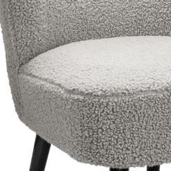 Sean Boucle Occasional Chair - Grey -Furniture Series 13222760 7354920057777150