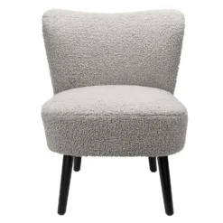 Sean Boucle Occasional Chair - Grey -Furniture Series 13222760 9194920057636336