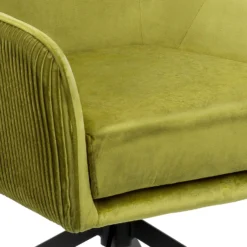 Pia Pleat Swivel Chair - Olive -Furniture Series 13222763 1684940701734945