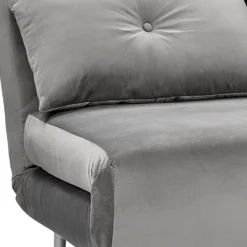Freya Velvet Folding Sofa Bed - Grey 17 Freya Velvet Folding Sofa Bed - Grey -Furniture Series 13222764 1774933444757442