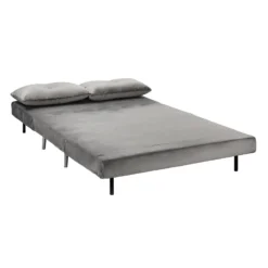 Freya Velvet Folding Sofa Bed - Grey 16 Freya Velvet Folding Sofa Bed - Grey -Furniture Series 13222764 5844933444694100