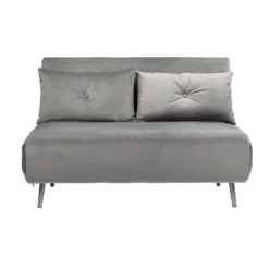 Freya Velvet Folding Sofa Bed - Grey 12 Freya Velvet Folding Sofa Bed - Grey -Furniture Series 13222764 7844933444496055