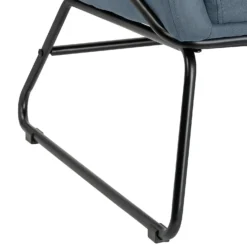 Evelyn Metal Frame Chair - Denim Blue -Furniture Series 13222781 1964940701810983