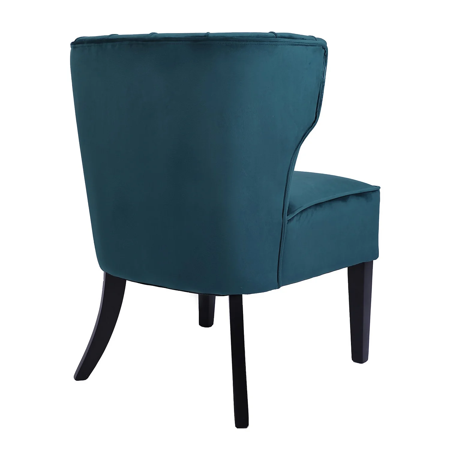 Sadie Velvet Accent Chair - Aegean Blue 5 Sadie Velvet Accent Chair - Aegean Blue - Image 5