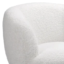 Tori Boucle Tub Chair - White -Furniture Series 13224150 2234919264570028