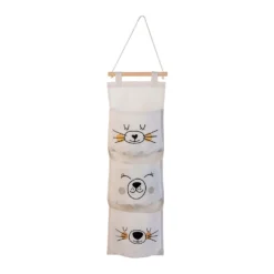 Kids 3 Pocket Hanging Organiser - Polar Bear -Furniture Series 13277677 1034929069112746