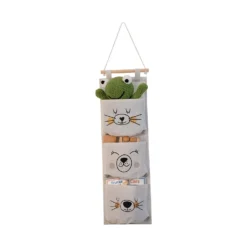 Kids 3 Pocket Hanging Organiser - Polar Bear -Furniture Series 13277677 1484929069085707
