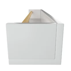 Kids Storage Rail Bookshelf - White & Natural -Furniture Series 13277681 6084928016567546