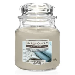 Yankee Candle Home Inspiration Scented Candle - Medium Jar - Luxurious Cashmere