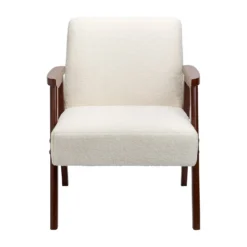 Alex Mid Century Boucle Armchair - Cream -Furniture Series 13514415 1164964543267289