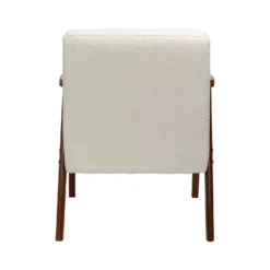 Alex Mid Century Boucle Armchair - Cream -Furniture Series 13514415 4224964543300253