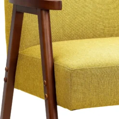 Alex Mid Century Armchair - Ochre -Furniture Series 13514419 7044963831726281