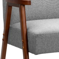 Alex Mid Century Armchair - Grey -Furniture Series 13514422 3174965327374217