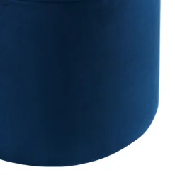 Pippa Round Pouffe - Blue -Furniture Series 13514425 1414964604271272