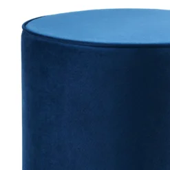 Pippa Round Pouffe - Blue -Furniture Series 13514425 1504964604362133