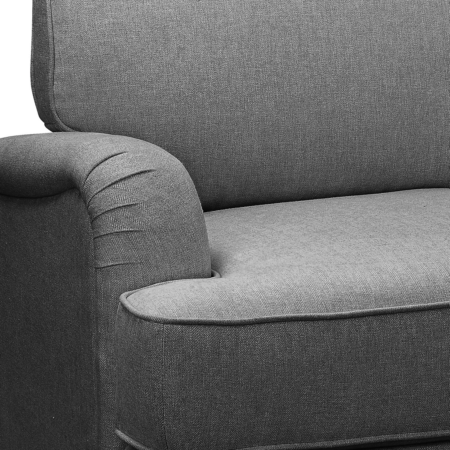 Dora 2 Seater Sofa In A Box - Charcoal 6 Dora 2 Seater Sofa In A Box - Charcoal - Image 6