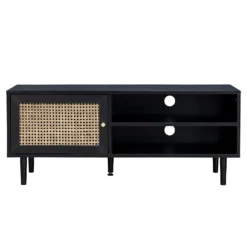 Kubu Rattan TV Stand - Black -Furniture Series 13633729 2034974679756779