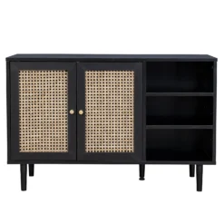 Kubu Rattan Sideboard - Black -Furniture Series 13633735 2044974679747746