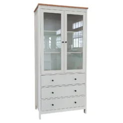 Ren Tall Storage Cabinet - White