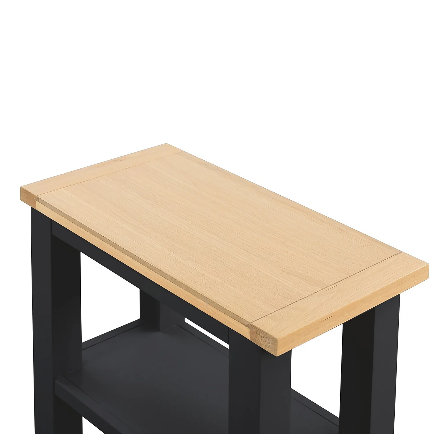 Ashstead Tall Side Table - Charcoal 8 Ashstead Tall Side Table - Charcoal - Image 8