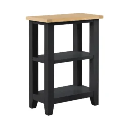 Ashstead Tall Side Table - Charcoal