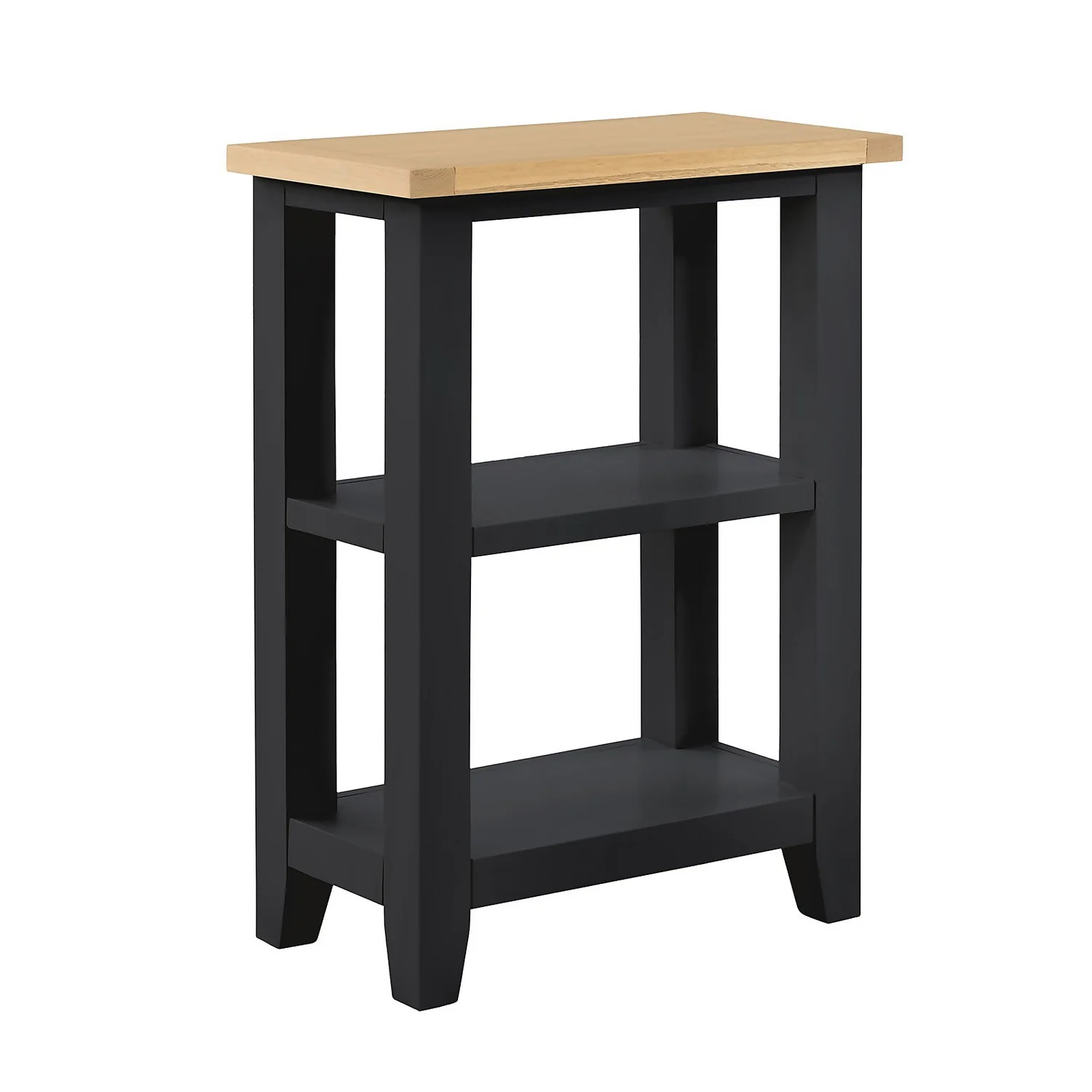 Ashstead Tall Side Table - Charcoal 1 Ashstead Tall Side Table - Charcoal