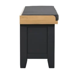 Ashstead Storage Bench - Oak & Charcoal -Furniture Series 13642204 1214953455738991